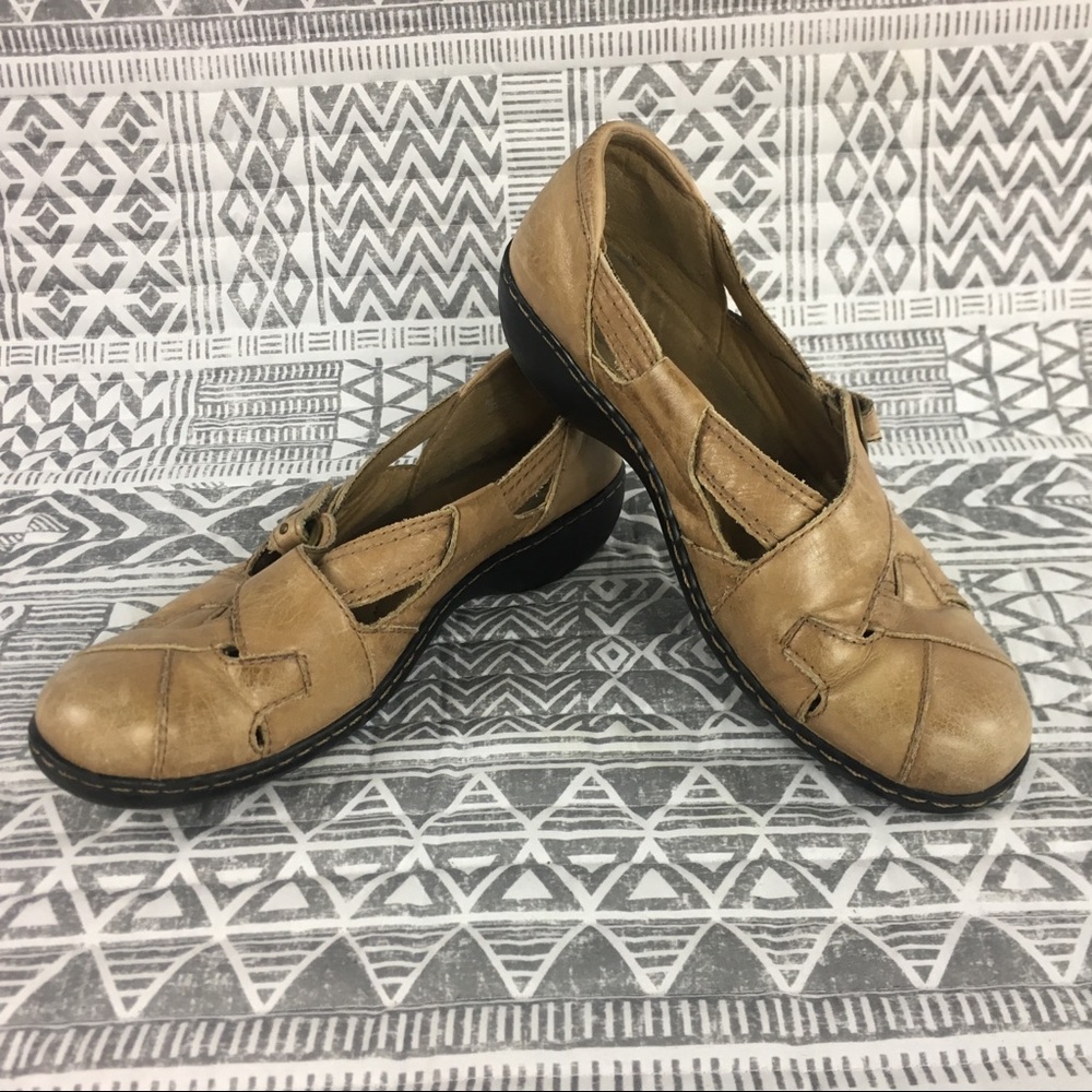 Clarks Mary Jane Size 8 Monk Strap